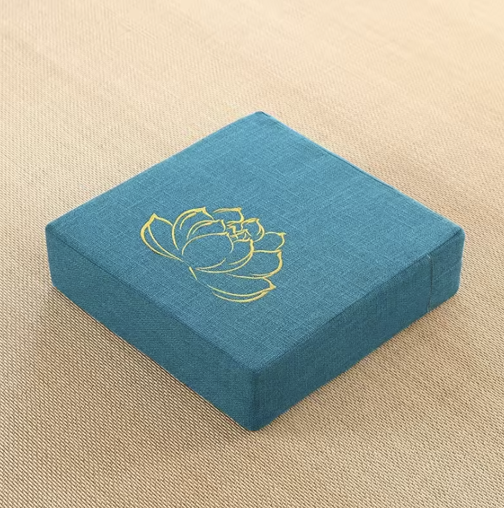 calmcore meditation cushion lake blue cushion plentyoga calmcore