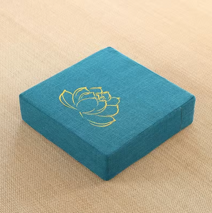 calmcore meditation cushion lake blue cushion plentyoga calmcore