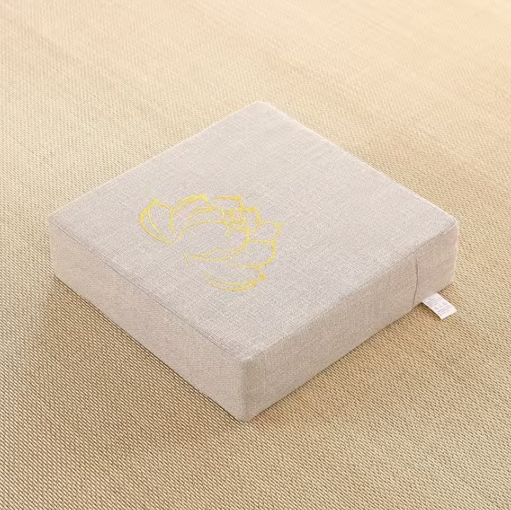 calmcore white meditation cushion from plentyoga calmcore calmcore white