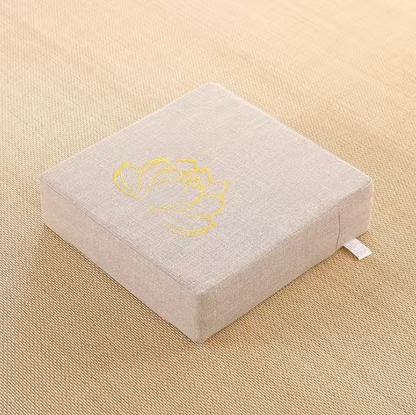 calmcore white meditation cushion from plentyoga calmcore calmcore white
