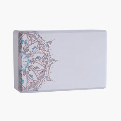 The Plentyoga ZenBlock Mandala Serenity is an elegant and functional yoga block, designed to provide stability, support, and balance for your practice. Crafted from high-density, eco-friendly EVA foam, it ensures durability while remaining lightweight for easy portability. Featuring a calming Mandala Serenity design, this Plentyoga block enhances both your mindfulness and flexibility. Its non-slip surface offers a firm grip, making it perfect for deep stretches, improved alignment, and challenging poses.